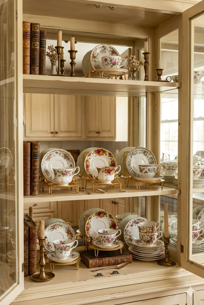 Elegant Ways to Display Vintage Teacups