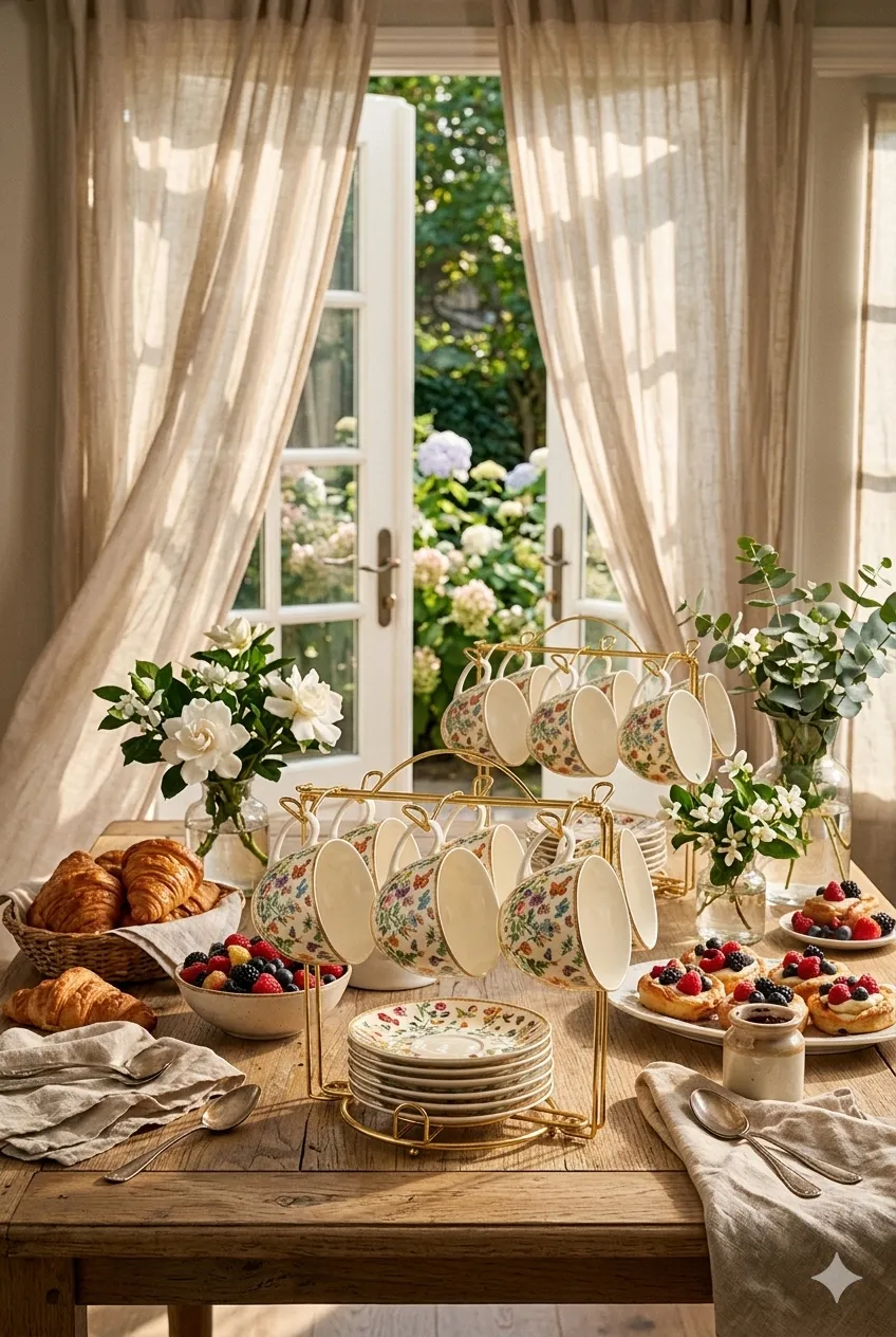 Elegant Tea Cup Styling for Cozy Homes