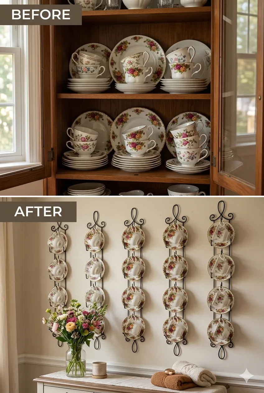 Before & After: Turn Collections Into Decor