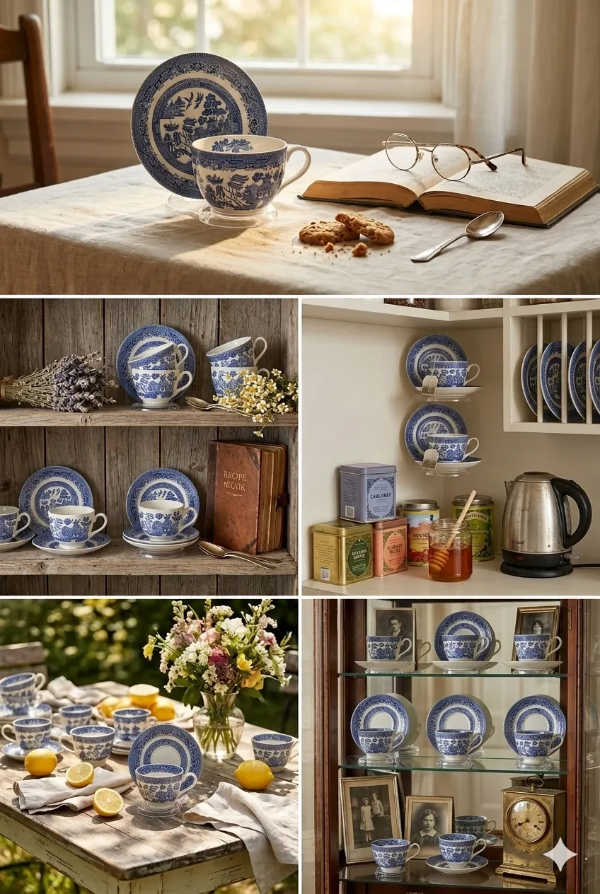Beautiful Ways to Display Vintage Teacups
