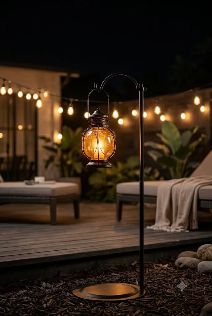 Cozy Night Patio Lantern Decor Ideas