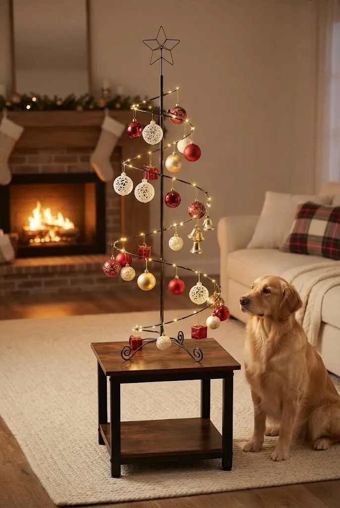 Create an Elegant Christmas Display in Small Spaces