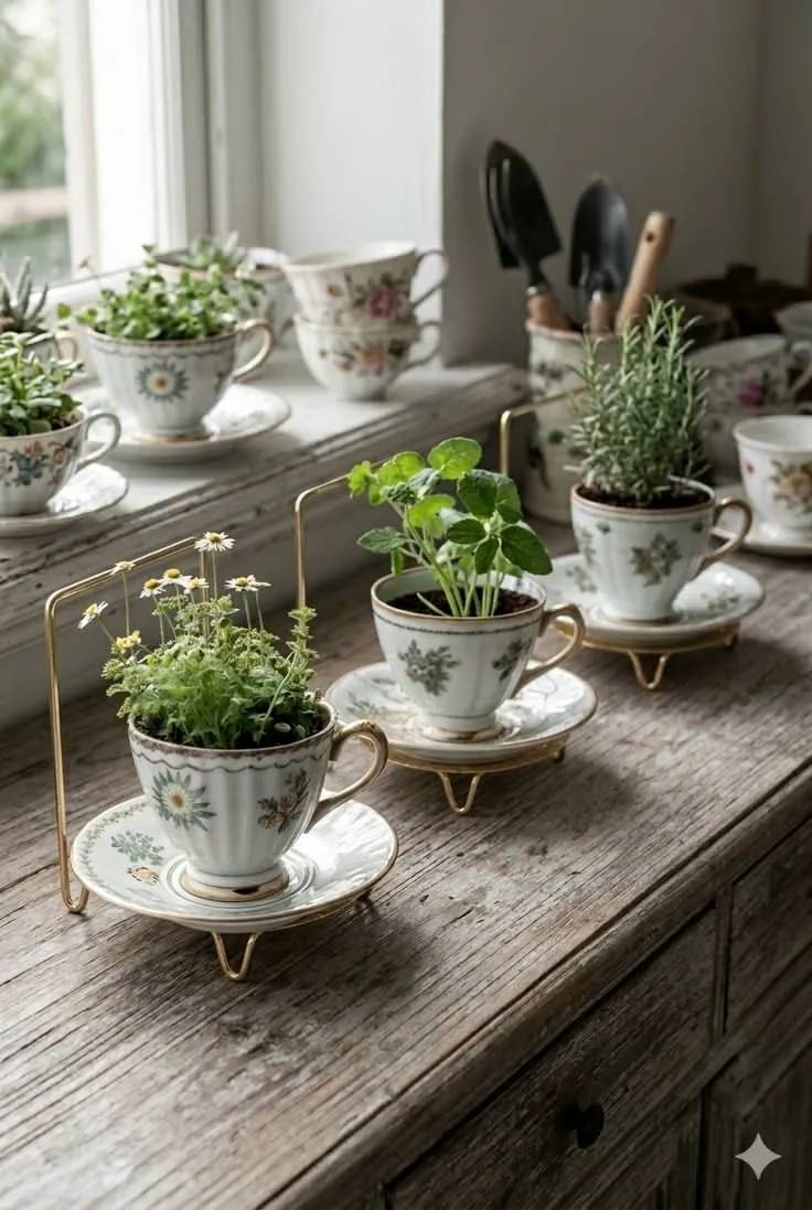 Vintage Teacup Styling Ideas for a Cozy Home