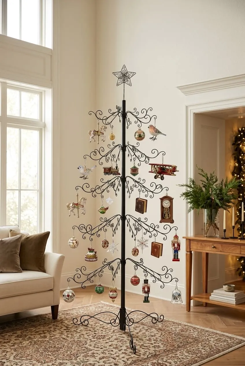 Christmas Ornament Display Ideas | 6.5 Ft 174-Hook Tree
